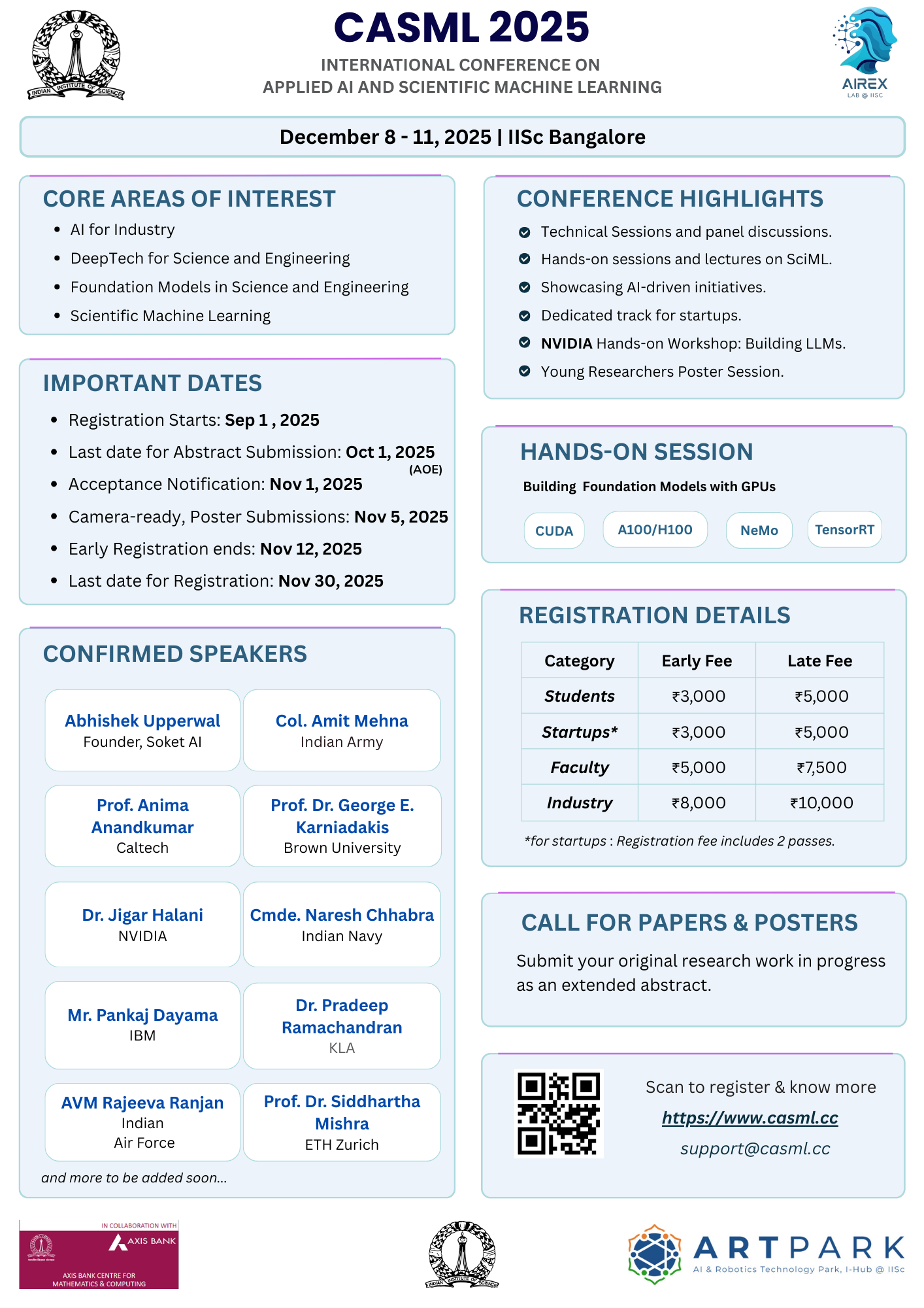 CASML 2025 Flyer